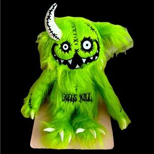 Dolls Kill Green Monster Plush Toy
